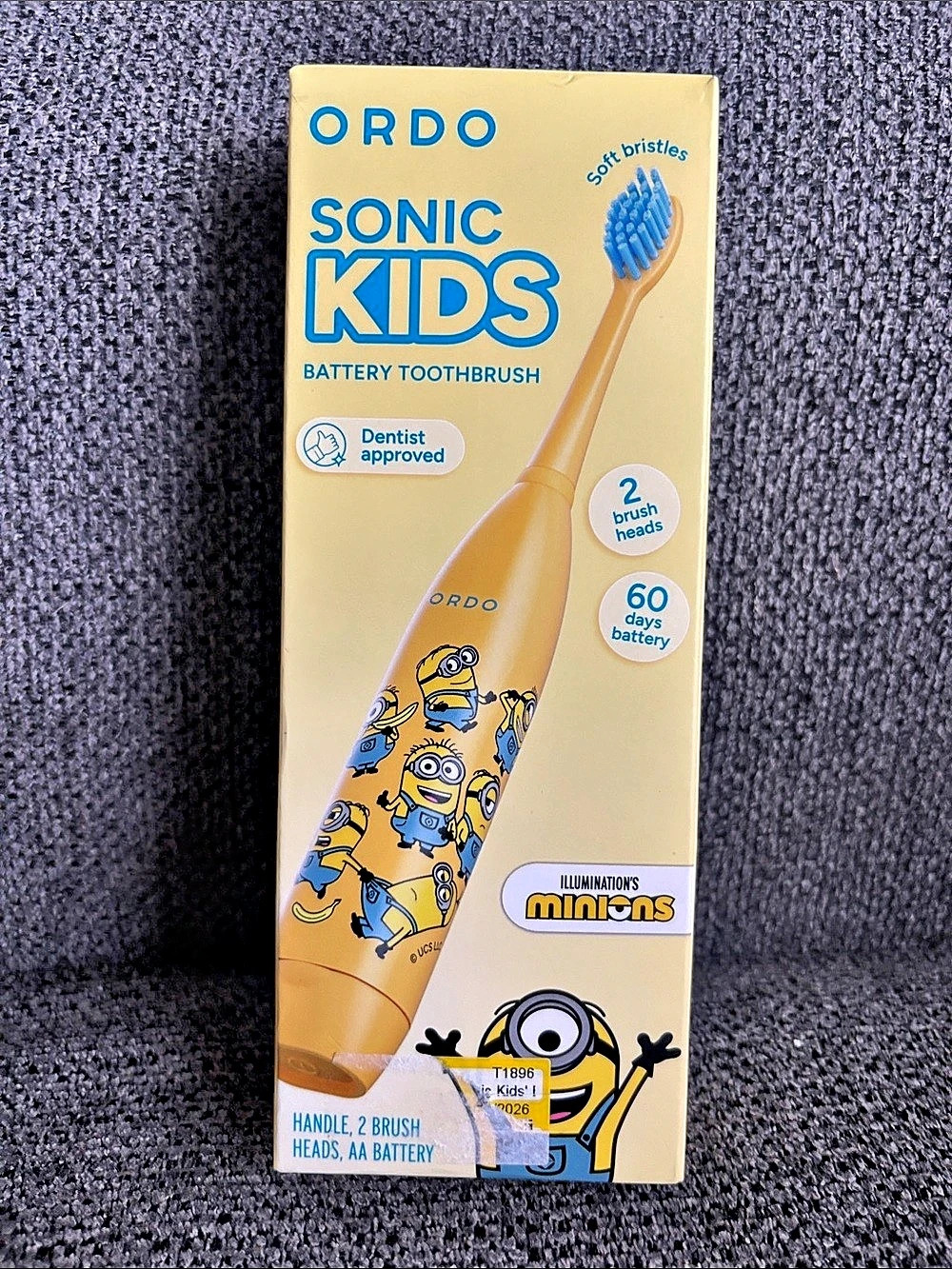 Ordo Sonic Kids Minions Battery Toothbrush Minions Battery Toothbrush